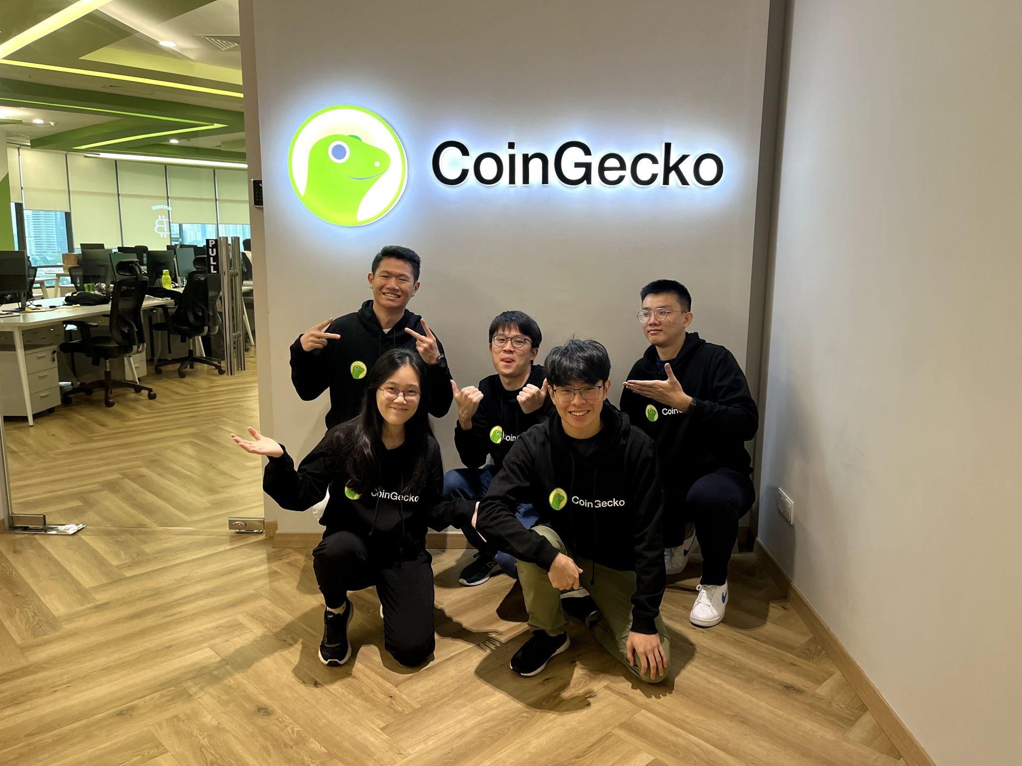 Coin gecko crypto market dashboard illustration example 2